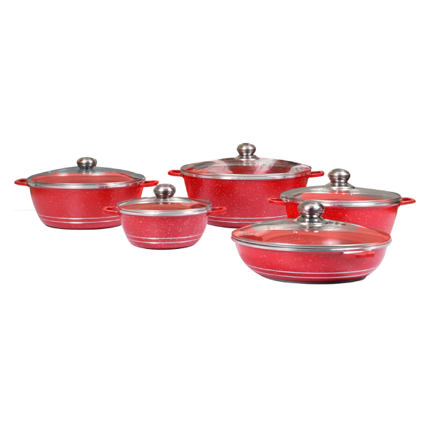 Gazi Non-Stick Cookware Set - DS -12C