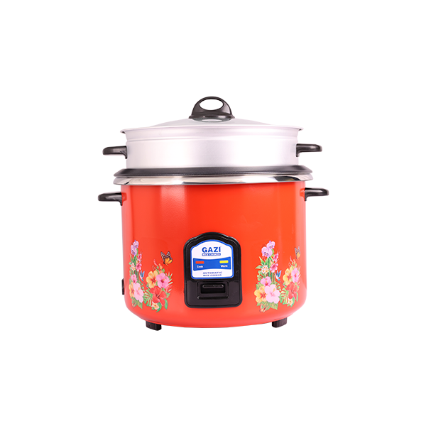 FRC-2.8L-2P Red Print - Gazi Rice Cooker