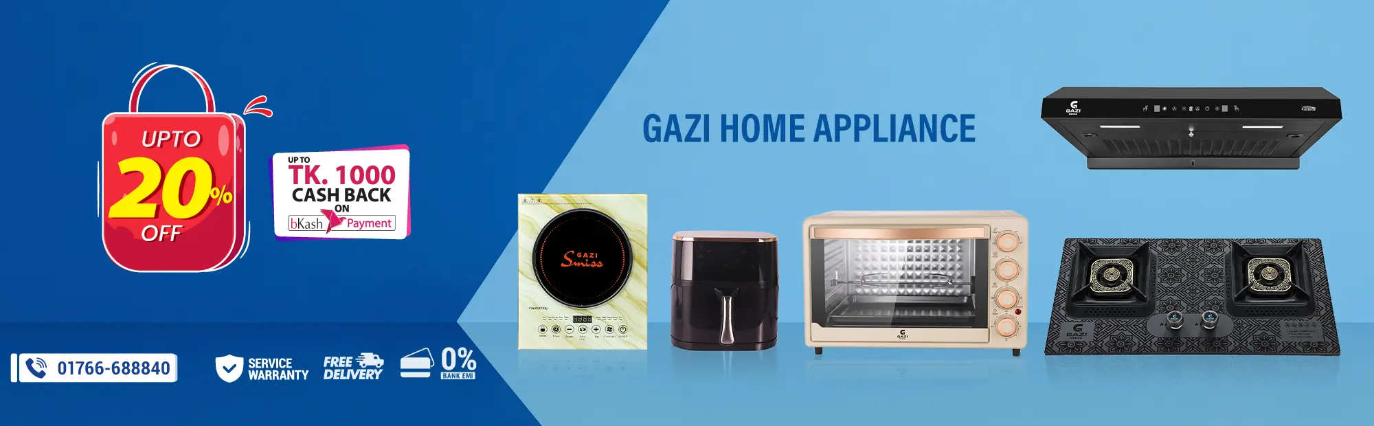 Gazi Home Appliance promo
